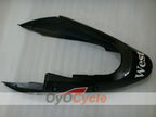 Injection Fairing kit for 00-01 NINJA ZX-12R - White, Black - West #OYO87903081