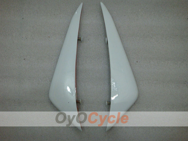 Injection Fairing kit for 00-01 NINJA ZX-12R - White, Black - West #OYO87903081