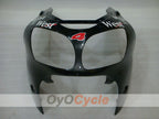 Injection Fairing kit for 00-01 NINJA ZX-12R - White, Black - West #OYO87903081