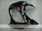 Injection Fairing kit for 00-01 NINJA ZX-12R - White, Black - West #OYO87903081