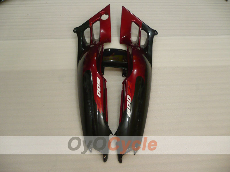 Fairing kit for 91-94 Honda CBR600 F2 - Red, Black - Factory Style #OYO87903082