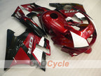 Fairing kit for 91-94 Honda CBR600 F2 - Red, Black - Factory Style #OYO87903082