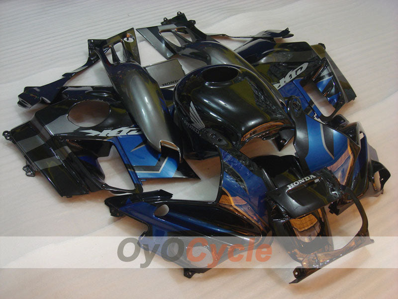 Fairing kit for 91-94 Honda CBR600 F2 - Blue, Black - Factory Style #OYO87903083 Secondary image