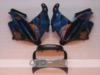Fairing kit for 91-94 Honda CBR600 F2 - Blue, Black - Factory Style #OYO87903083
