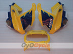 Fairing kit for 91-94 Honda CBR600 F2 - Yellow, White - Factory Style #OYO87903086