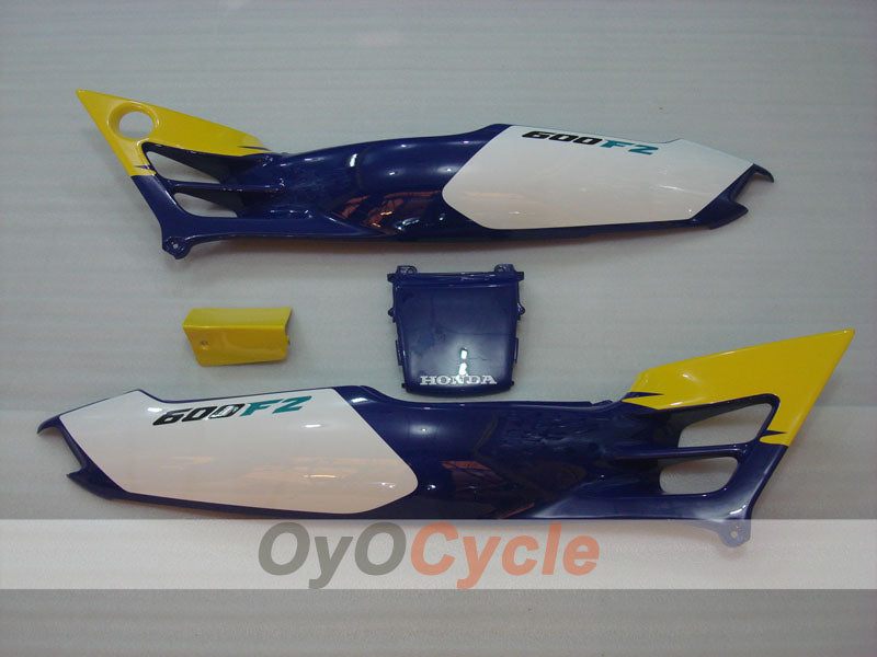 Fairing kit for 91-94 Honda CBR600 F2 - Yellow, White - Factory Style #OYO87903086