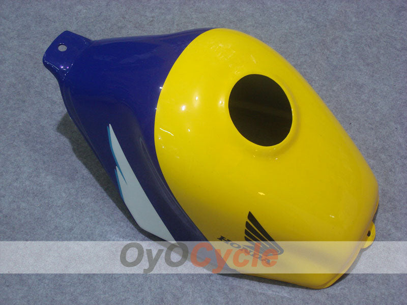 Fairing kit for 91-94 Honda CBR600 F2 - Yellow, White - Factory Style #OYO87903086