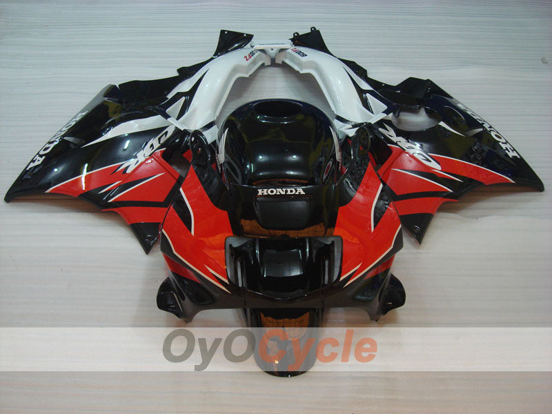 Fairing kit for 91-94 Honda CBR600 F2 - Red, Black - Factory Style #OYO87903087