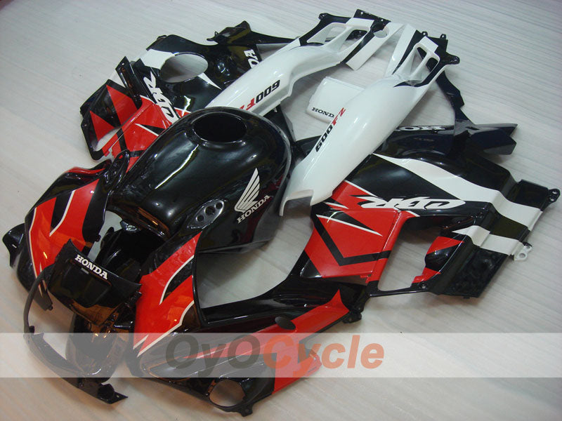 Fairing kit for 91-94 Honda CBR600 F2 - Red, Black - Factory Style #OYO87903087