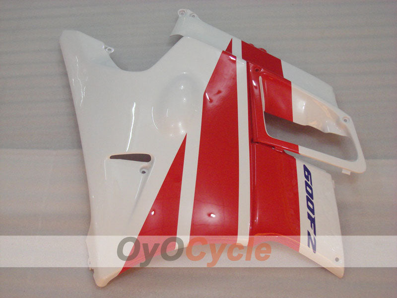 Fairing kit for 91-94 Honda CBR600 F2 - Red, White - Factory Style #OYO87903088