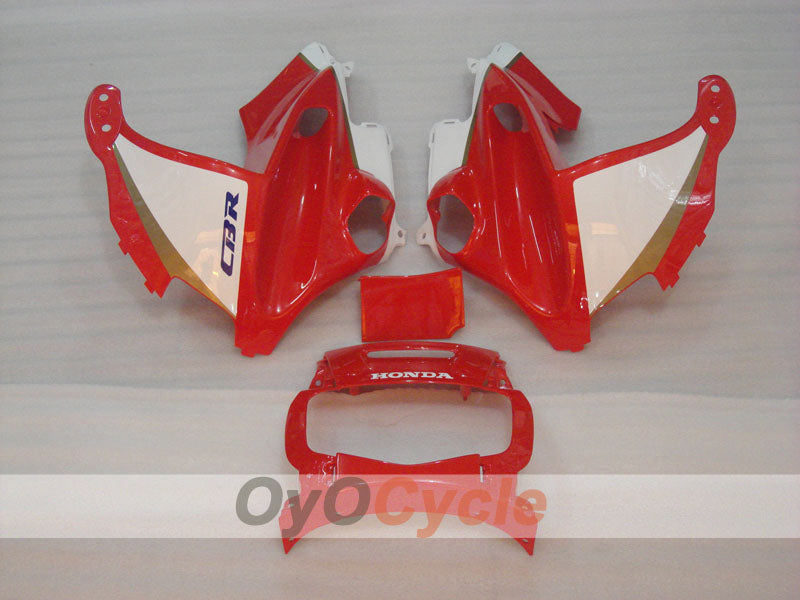 Fairing kit for 91-94 Honda CBR600 F2 - Red, White - Factory Style #OYO87903088