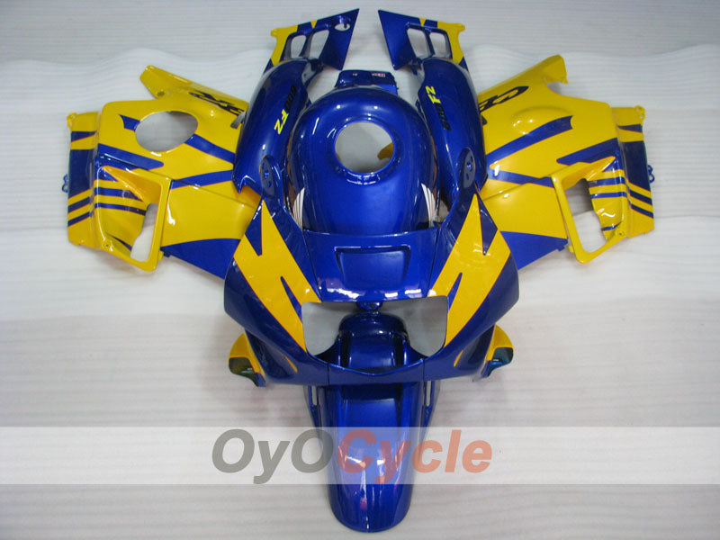 Fairing kit for 91-94 Honda CBR600 F2 - Yellow, Blue - Factory Style #OYO87903091