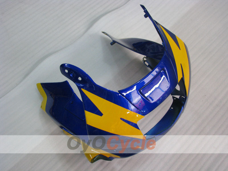 Fairing kit for 91-94 Honda CBR600 F2 - Yellow, Blue - Factory Style #OYO87903091