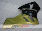 Injection Fairing kit for 02-05 NINJA ZX-12R - Black, Gold - Factory Style #OYO87903110