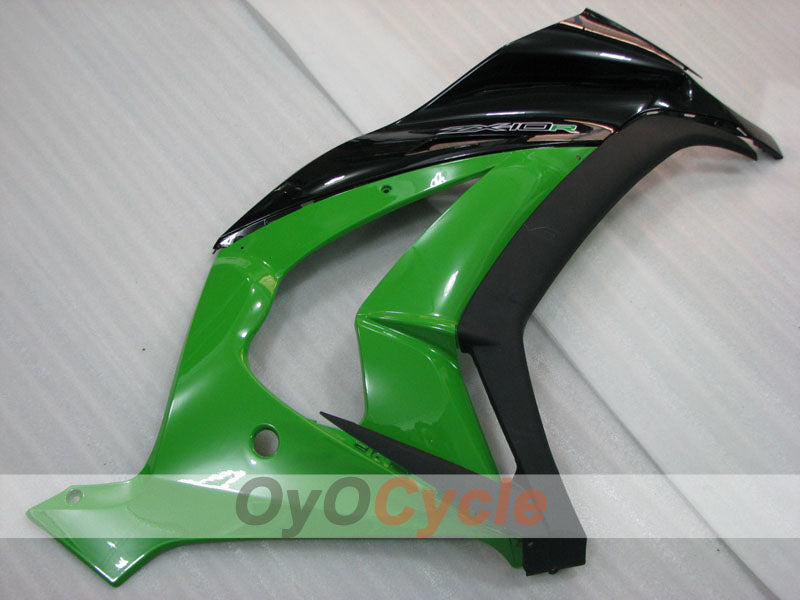 Injection Fairing kit for 11-15 NINJA ZX-10R - Green, Black - Factory Style #OYO87903138