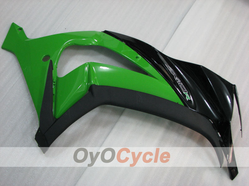 Injection Fairing kit for 11-15 NINJA ZX-10R - Green, Black - Factory Style #OYO87903138