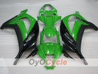 Injection Fairing kit for 11-15 NINJA ZX-10R - Green, Black - Factory Style #OYO87903138