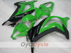 Injection Fairing kit for 11-15 NINJA ZX-10R - Green, Black - Factory Style #OYO87903138