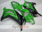 Injection Fairing kit for 11-15 NINJA ZX-10R - Green, Black - Factory Style #OYO87903138