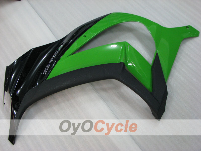 Injection Fairing kit for 11-15 NINJA ZX-10R - Green, Black - Factory Style #OYO87903138