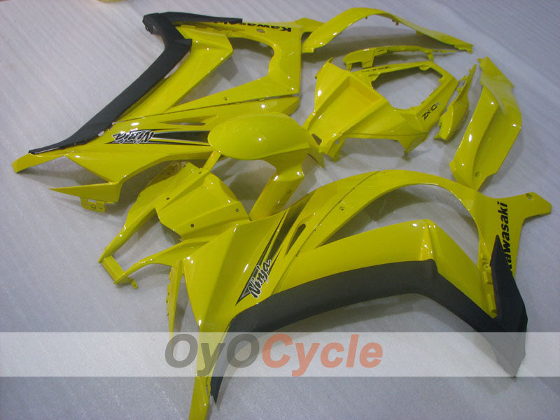 Injection Fairing kit for 11-15 NINJA ZX-10R - Yellow, Black - Factory Style #OYO87903143 Secondary image