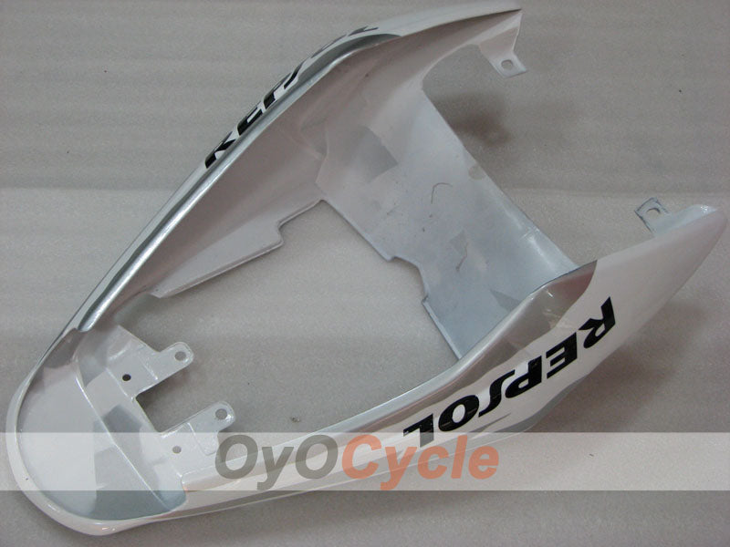 Injection Fairing kit for 06-08 Triumph Daytona 675 - White, Grey - MICHELIN #OYO87903145