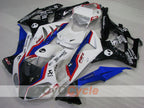 Injection Fairing kit for 09-14 BMW S1000RR - Blue, White - Castrol #OYO87903154