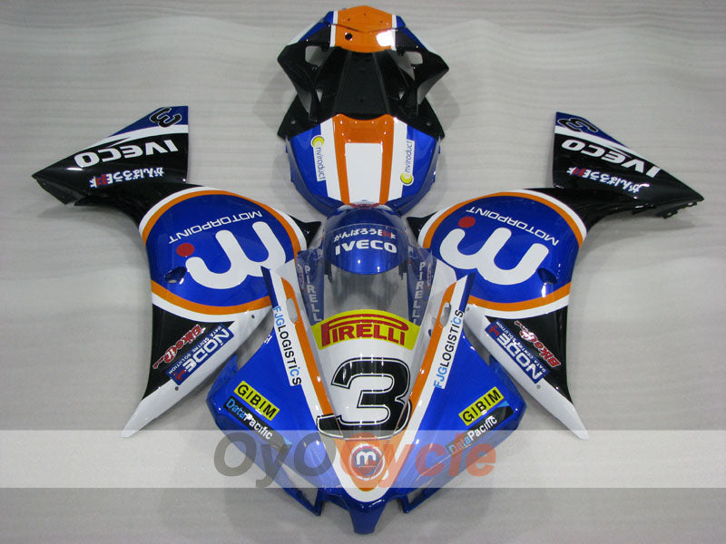 Injection Fairing kit for 12-14 YZF-R1 - Blue, Black - Factory Style #OYO87903171 Secondary image