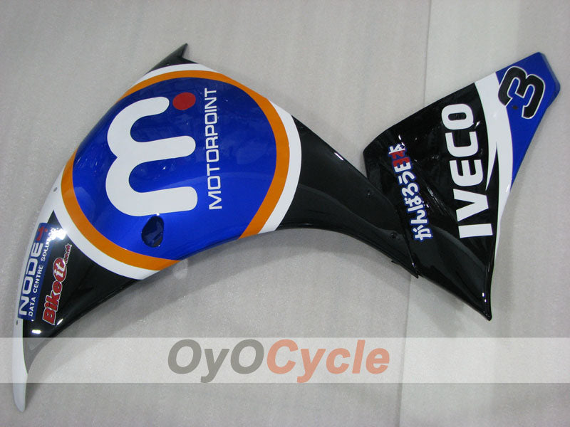 Left & Right Side Fairing For Yamaha 12-14  YZF-R1 #OYO87911608