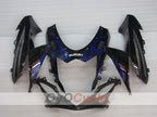 Injection Fairing kit for 11-26 GSX R600 - Blue, Black - Flame #OYO87903217