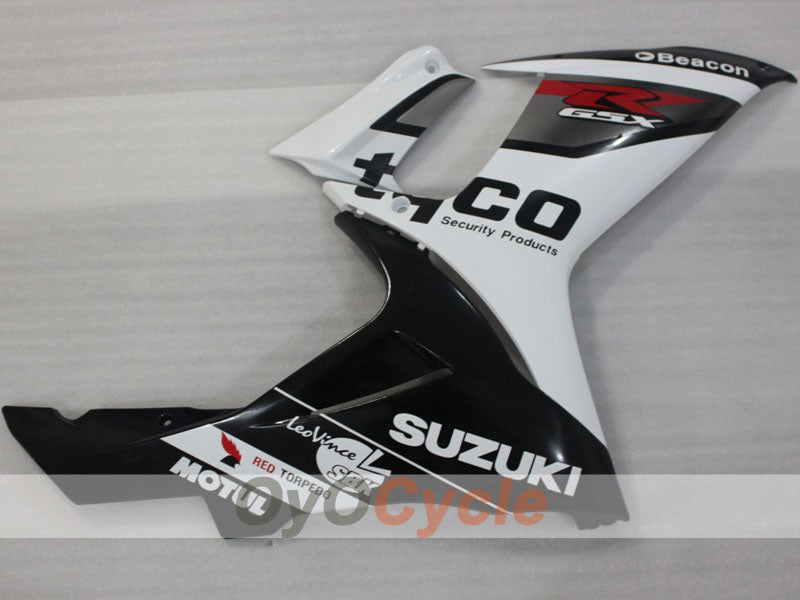 Injection Fairing kit for 11-26 GSX R750 - White, Black - Factory Style #OYO87903198