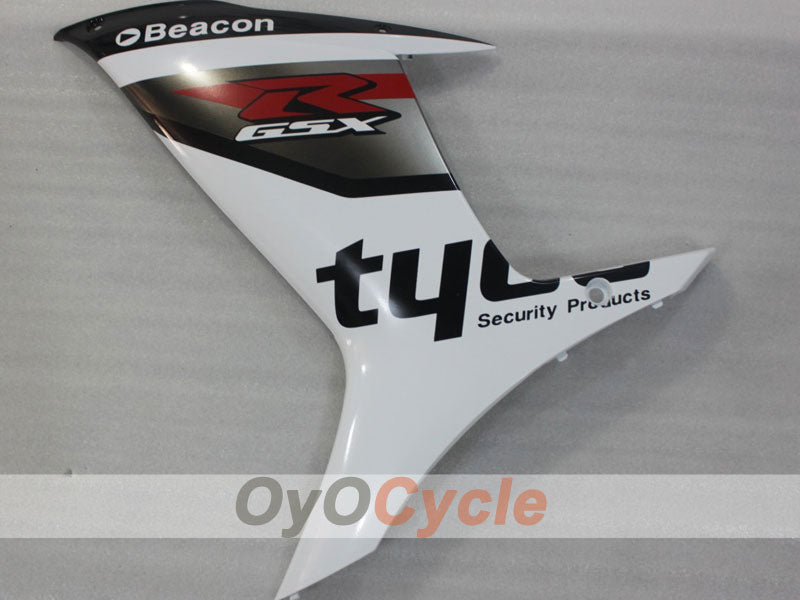 Injection Fairing kit for 11-26 GSX R750 - White, Black - Factory Style #OYO87903198