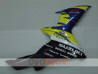 Injection Fairing kit for 11-26 GSX R600 - Yellow, Blue - Corona #OYO87903225