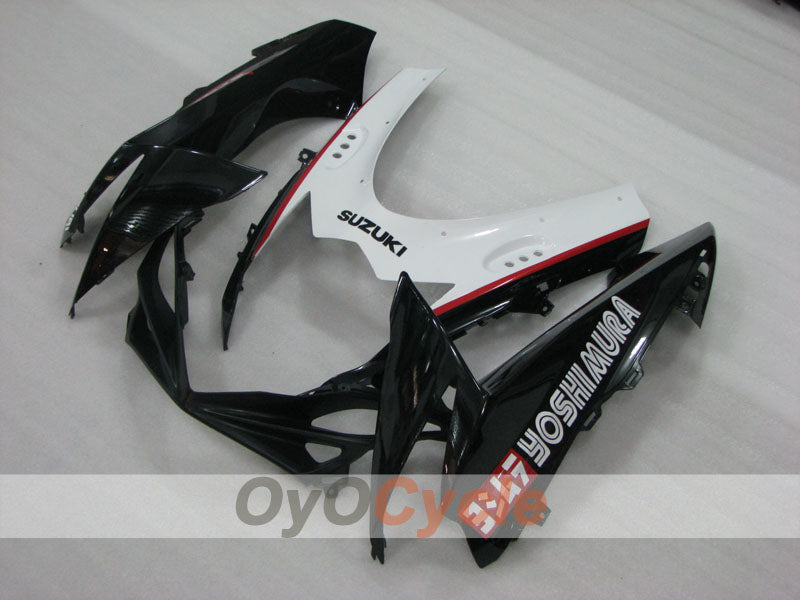 Injection Fairing kit for 11-26 GSX R600 - White, Black - Factory Style #OYO87903227