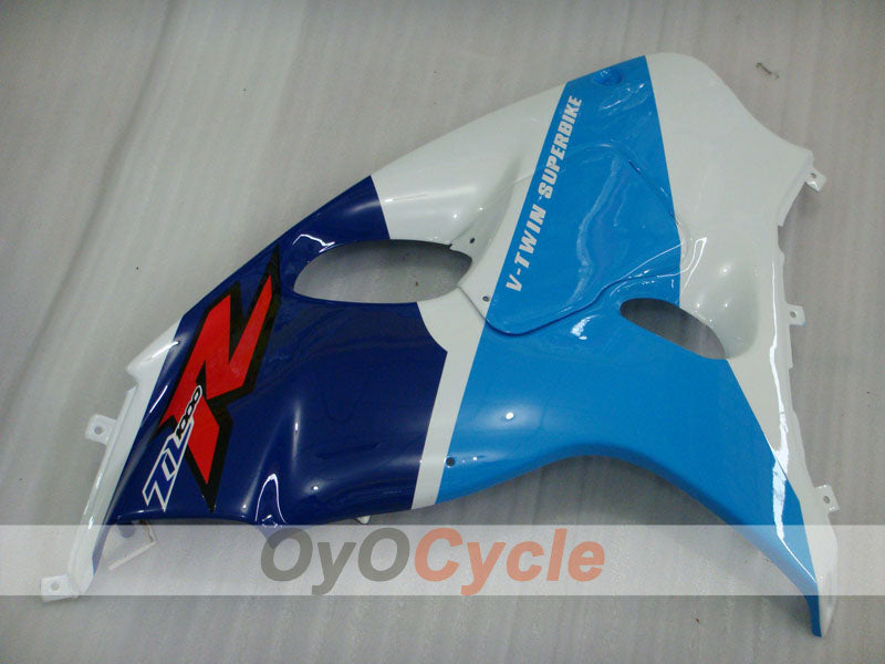 Injection Fairing kit for 98-03 TL1000R - White, Black - Factory Style #OYO87903283