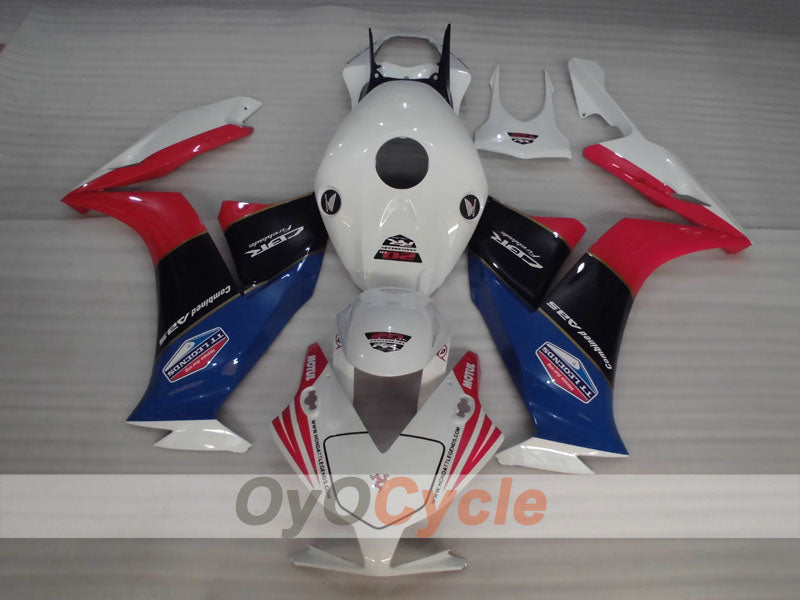 Injection Fairing kit for 12-16 CBR1000RR - Red, White - MOTUL #OYO87903311 Secondary image