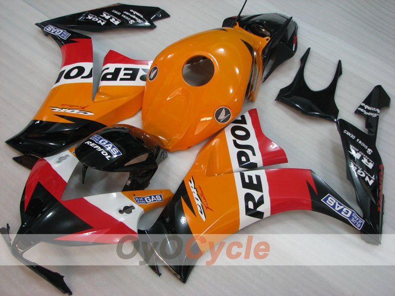 Injection Fairing kit for 12-16 CBR1000RR - Orange, Black - Repsol #OYO87903318