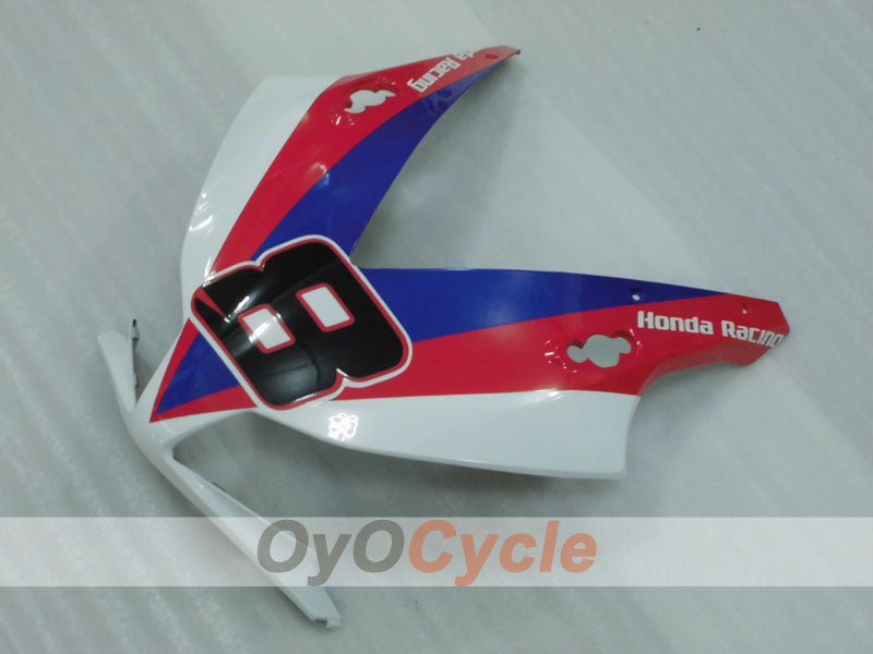 Injection Fairing kit for 12-16 CBR1000RR - Red, White - MOTUL #OYO87903319