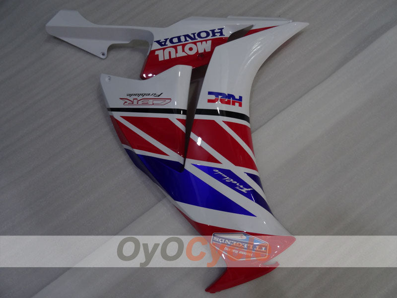 Injection Fairing kit for 12-16 CBR1000RR - Red, White - MOTUL #OYO87903322