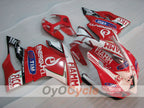 Injection Fairing kit for 11-14 Ducati 1199 - Red, White - FIAMM #OYO87903383
