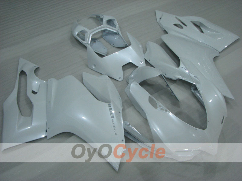 Injection Fairing kit for 11-14 Ducati 1199 - White - Factory Style #OYO87903384