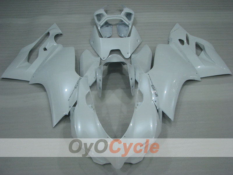 Injection Fairing kit for 11-14 Ducati 1199 - White - Factory Style #OYO87903384
