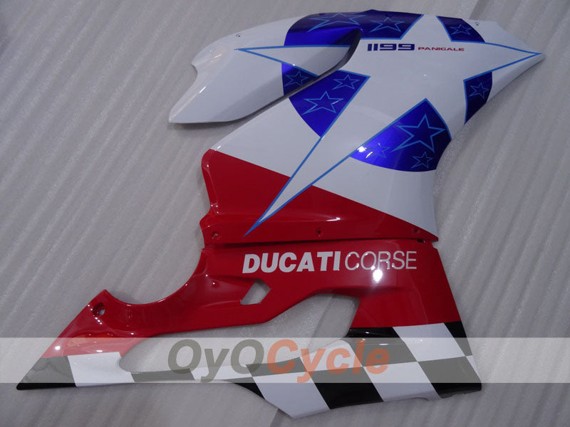 Left & Right Side Fairing For Ducati 11-14 1199 #OYO87914423 Secondary image