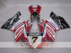 Injection Fairing kit for 11-14 Ducati 1199 - Red, White - FIAMM #OYO87903390