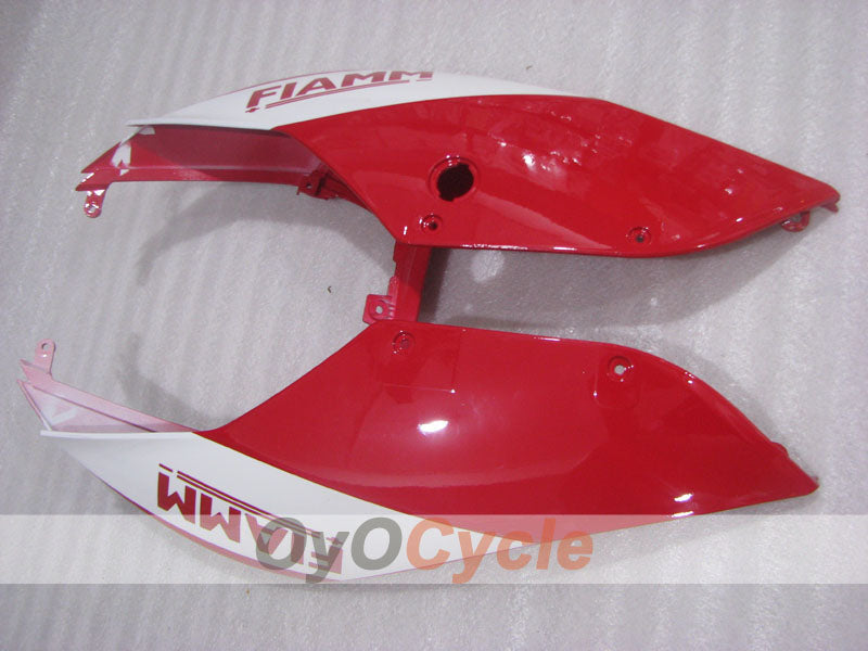 Injection Fairing kit for 11-14 Ducati 1199 - Red, White - FIAMM #OYO87903390