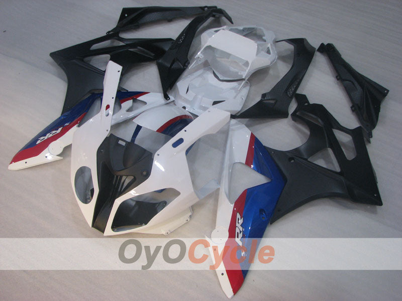 Injection Fairing kit for 09-14 BMW S1000RR - White, Black - Factory Style #OYO87904541 Main image