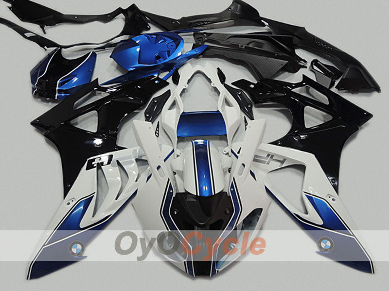 Injection Fairing kit for 09-14 BMW S1000RR - Blue, White, Black - Factory Style #OYO87904547 Main image