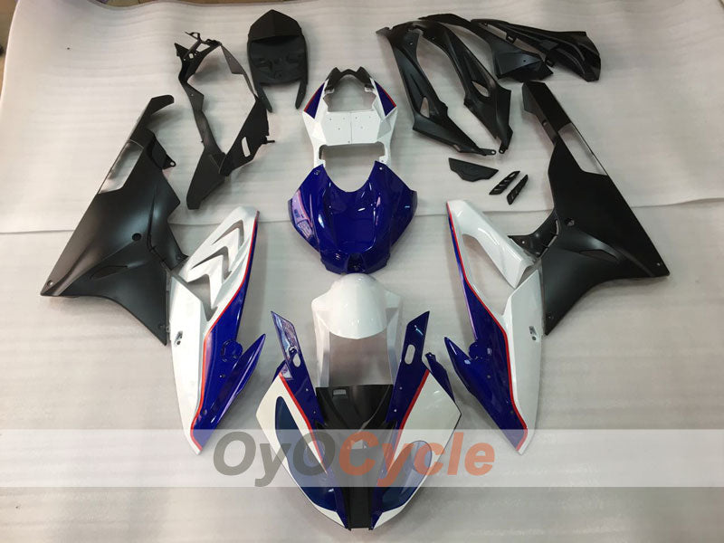 Injection Fairing kit for 15-16 BMW S1000RR - Blue, White, Black - Factory Style #OYO87904558 Main image