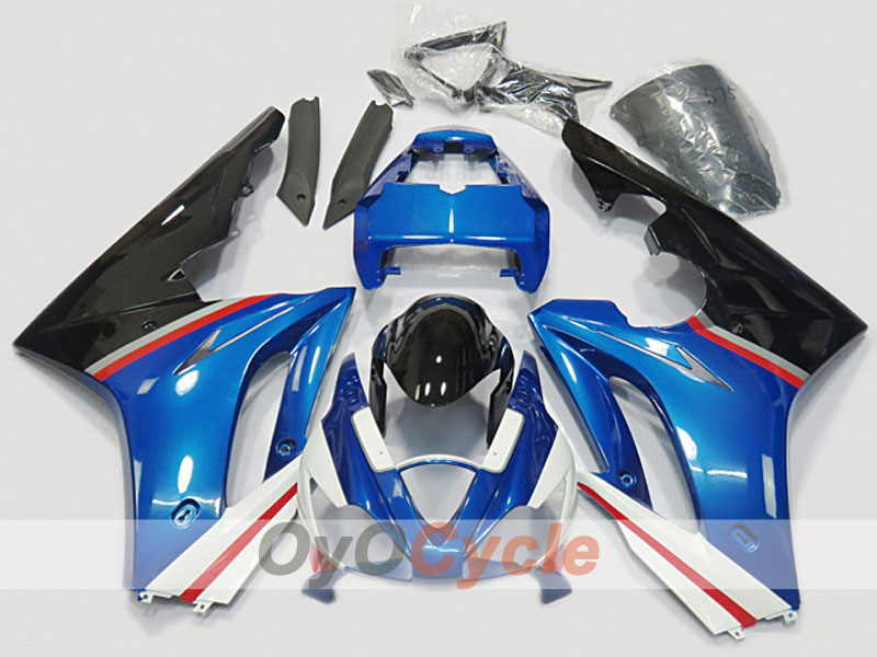 Injection Fairing kit for 06-08 Triumph Daytona 675 - Blue, Black - Factory Style #OYO87904568 Main image