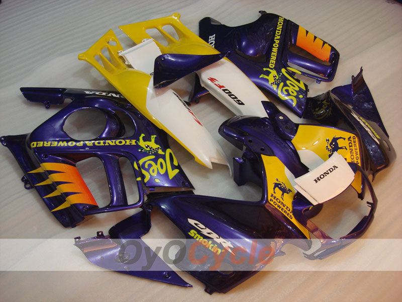 Injection Fairing kit for 97-98 CBR600F3 - Yellow, Blue - Camel #OYO87900060 Main image